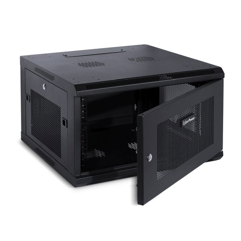 Cyberpower CR6U61001 - 6 Unit Wall Mount Rack Enclosure