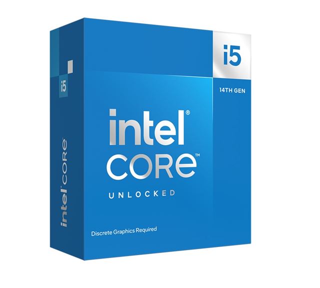Intel i5 14600KF CPU 4.0GHz (5.3GHz Turbo) 14th Gen LGA1700 14-Cores 20-Threads 24MB 125W Graphic Card Required Unlocked Retail Raptor Lake noFan