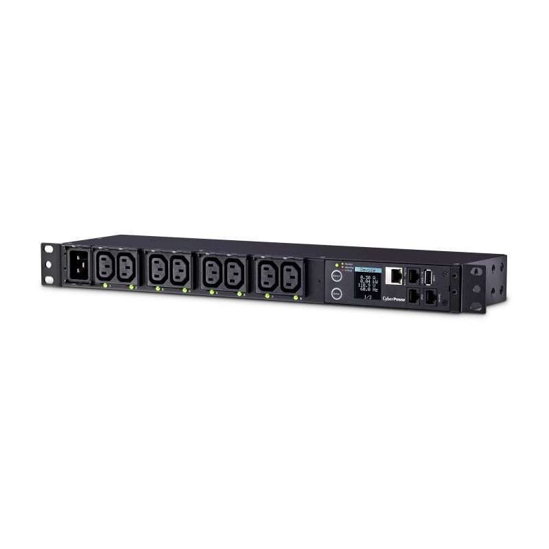 Cyberpower PDU81004 Switched Managed Bypass Power Distribution Unit - 16 Amp