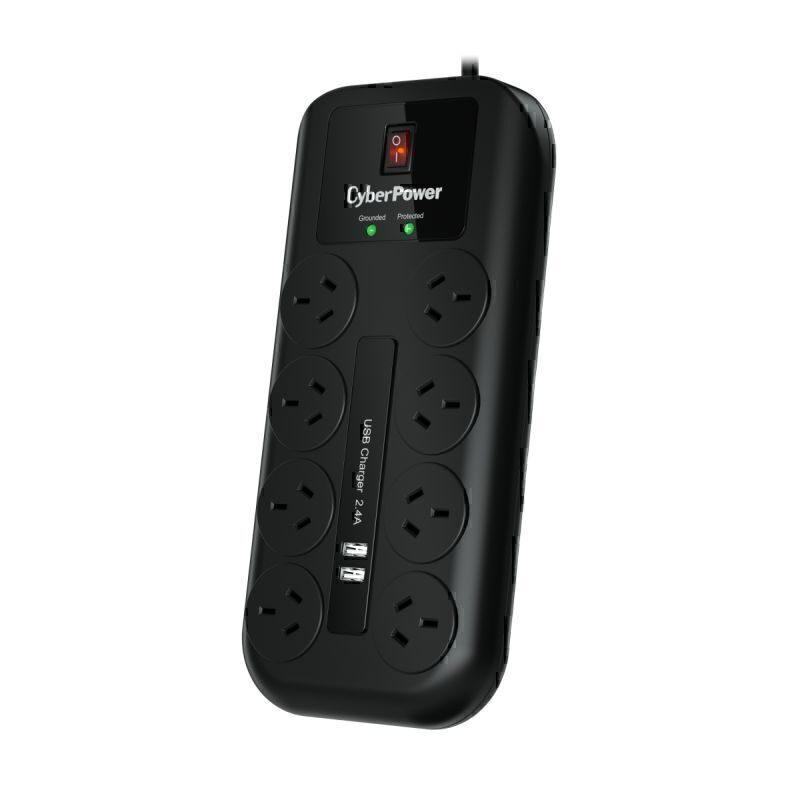 Cyberpower 8-Port Surge Protector - Soundz Store AUSTRALIA