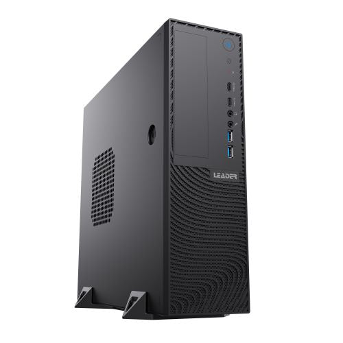 Leader Slim Corporate Desktop SS45-i7, Intel i7-14700,16GB DDR5 RAM, 500GB M.2 NVMe SSD, 500W GOLD PSU, Win 11 Pro