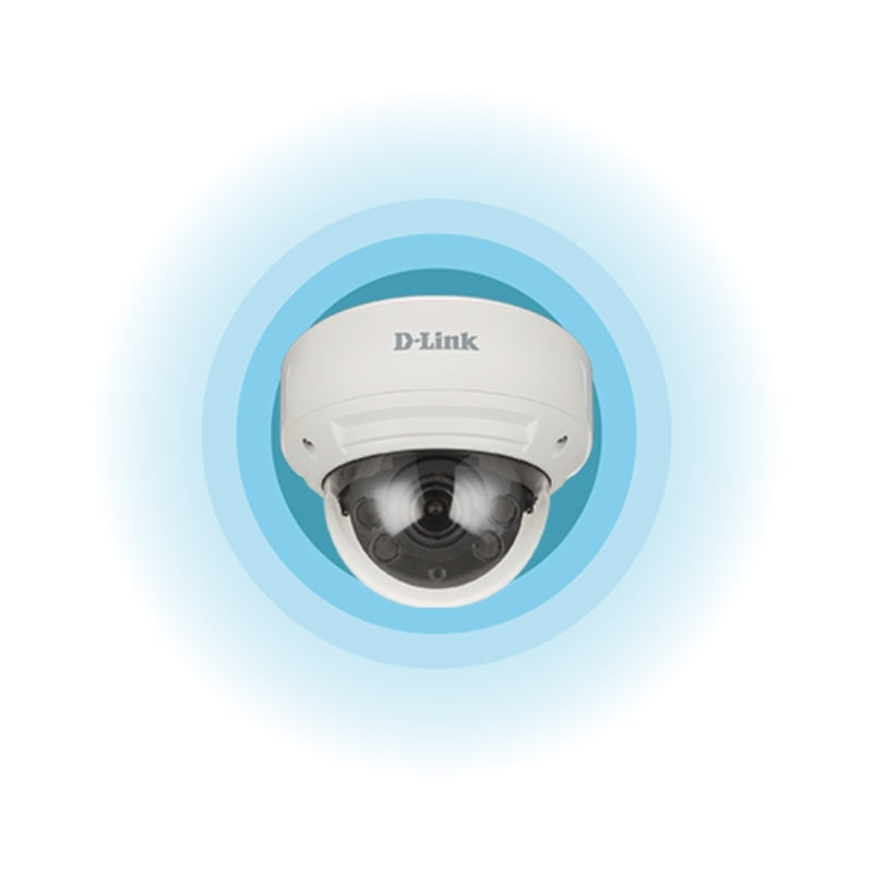 D-Link Vigilance 5MP Day & Night Outdoor Vandal-Proof Dome PoE Network Camera