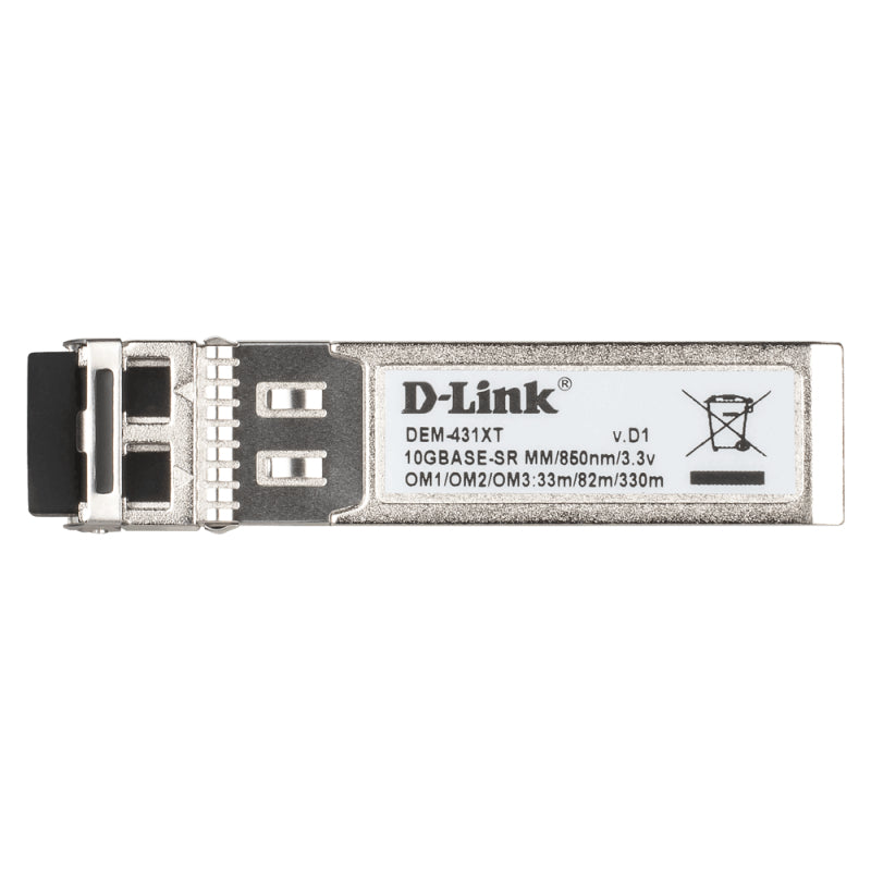 D-Link 10GBase-SR SFP+ Multimode Transceiver (300m)
