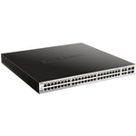 D-Link 52-Port Gigabit Smart Managed PoE Switch with 52 RJ45 ports