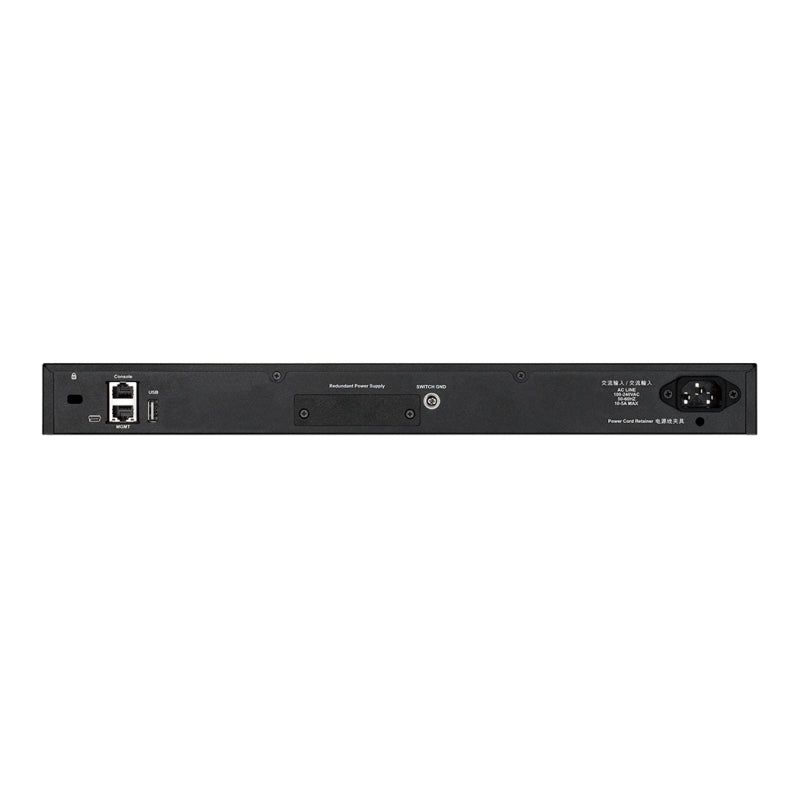 D-Link 54 port Stackable Gigabit PoE Layer 3+ Switch with 6 10GbE ports