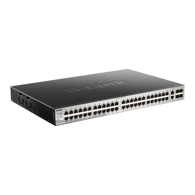 D-Link 54 port Stackable Gigabit Layer 3+ Switch with 6 10GbE ports
