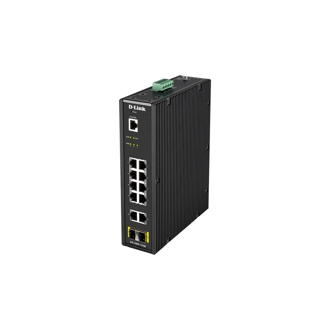 D-Link 12-Port Gigabit Industrial Smart Managed Switch with 2 SFP ports