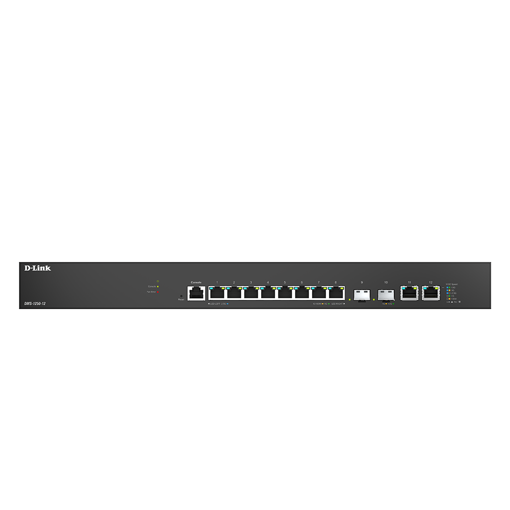 D-Link 12P MultiGigabit Switch