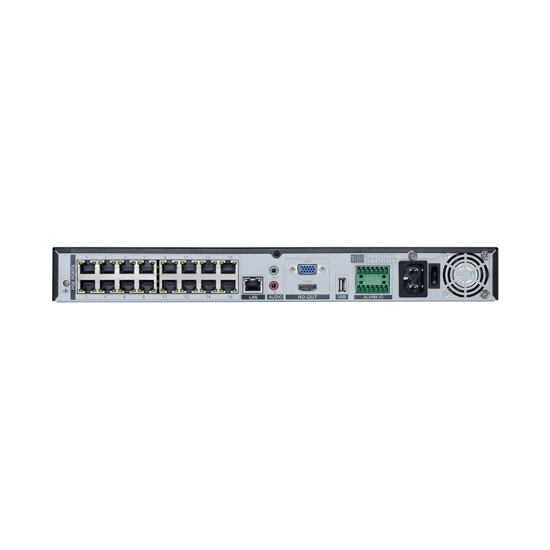 D-Link 16-Channel H.265 Network Video Recorder with 16 PoE ports