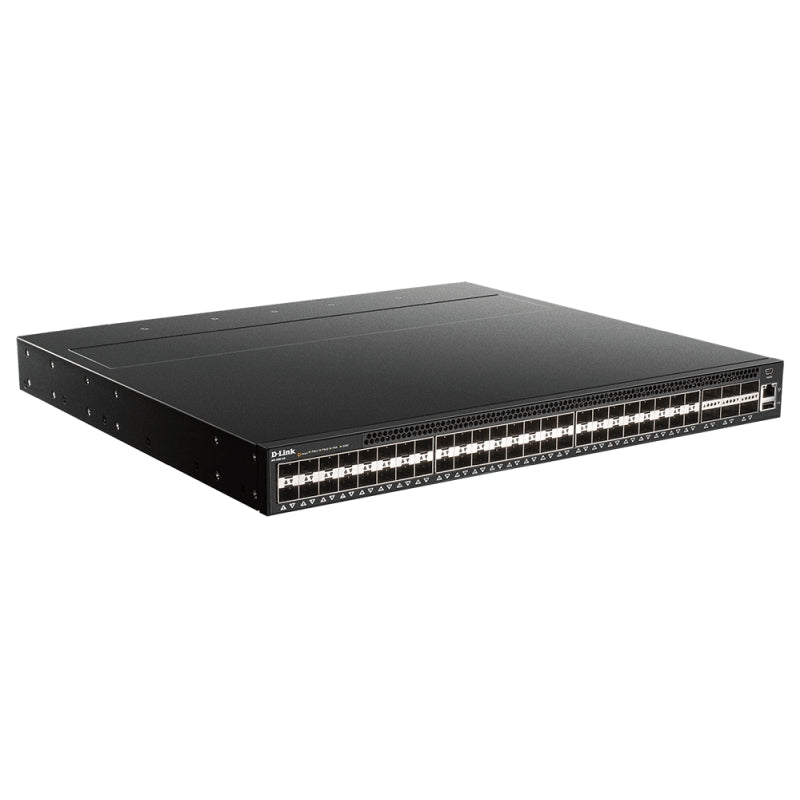 D-link 54-Port DataCentre Switch with 48 SFP+ Ports & 6 QSFP+ Ports