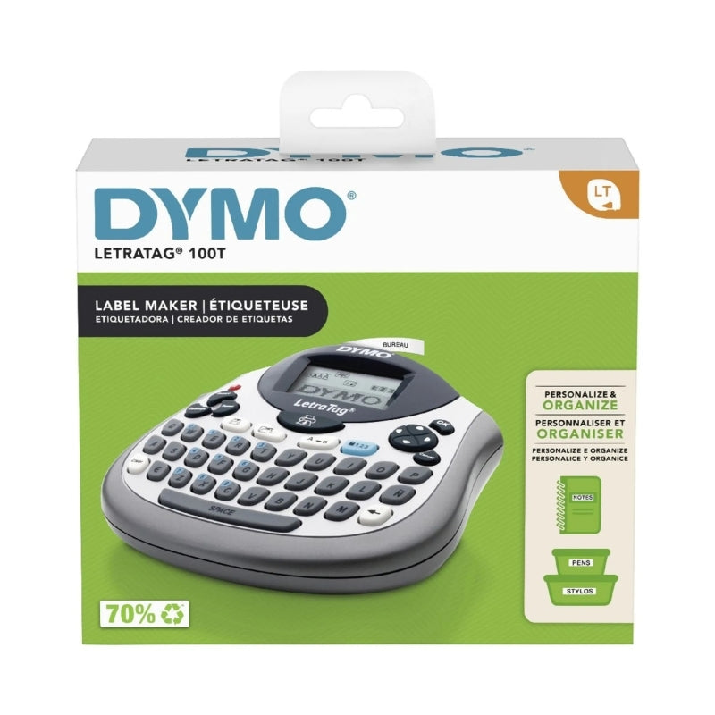 Dymo LetraTag100T Table Silver