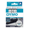 D1 Blk on Wht 9mm x7m Tape