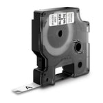 D1 Blk on Wht 9mm x7m Tape