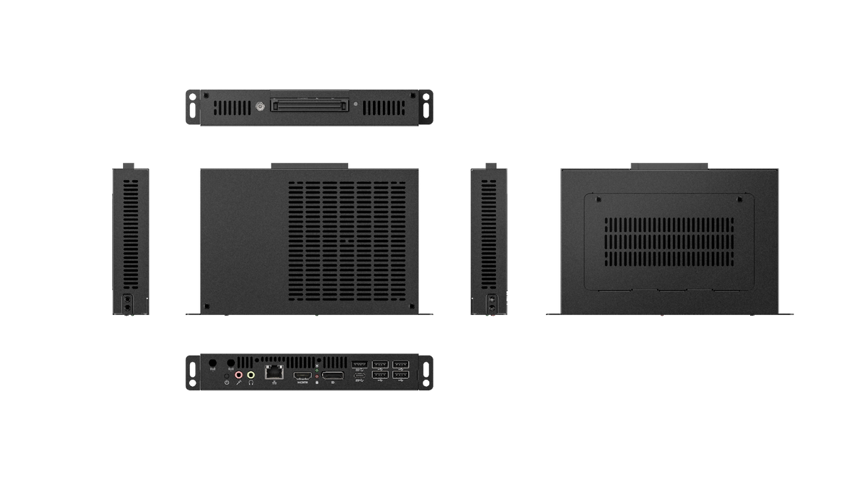 Leader OPS for Interactive Whiteboards, Intel i5-1235U, 8GB DDR4 RAM, 500GB M.2 NVMe SSD, Wi-Fi 6, Windows 11 Professional
