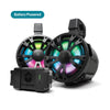 ECOXGEAR ET08 2-Pack Black 8 Inch Speakers Non Amplified