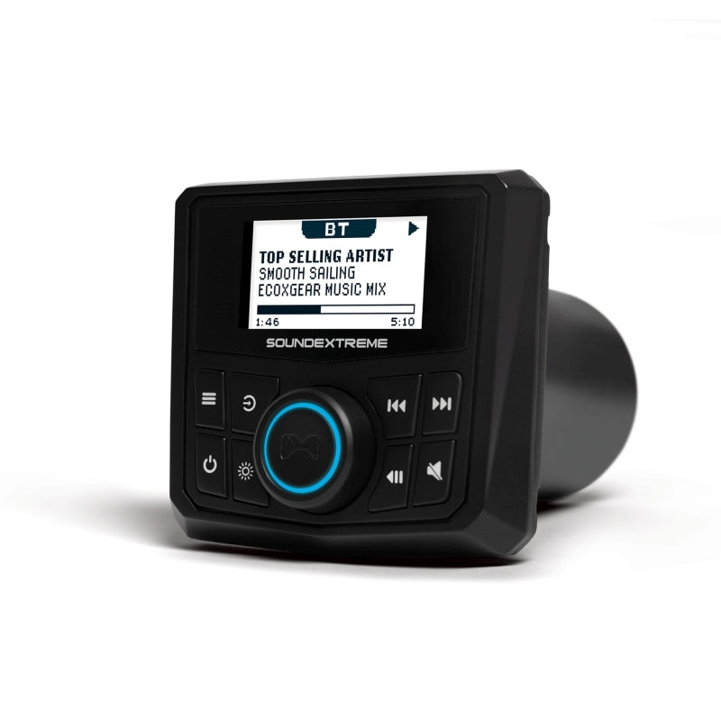 ECOXGEAR Marine AM/FM/Bluetooth Digital Media Player Gauge Radio