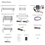 ECOXGEAR Extreme LED Strips - 2/4 Seat Cart + LED Controller