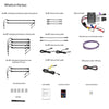 ECOXGEAR Extreme LED Strips - 2/4 Seat Cart + LED Controller