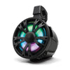 ECOXGEAR ETBB08 2-Pack Black 8 Inch Marine Amplified Speakers + 2 Battery Pack