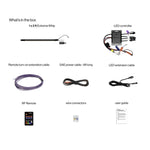 ECOXGEAR 2 Foot Led Whip W/ Controller