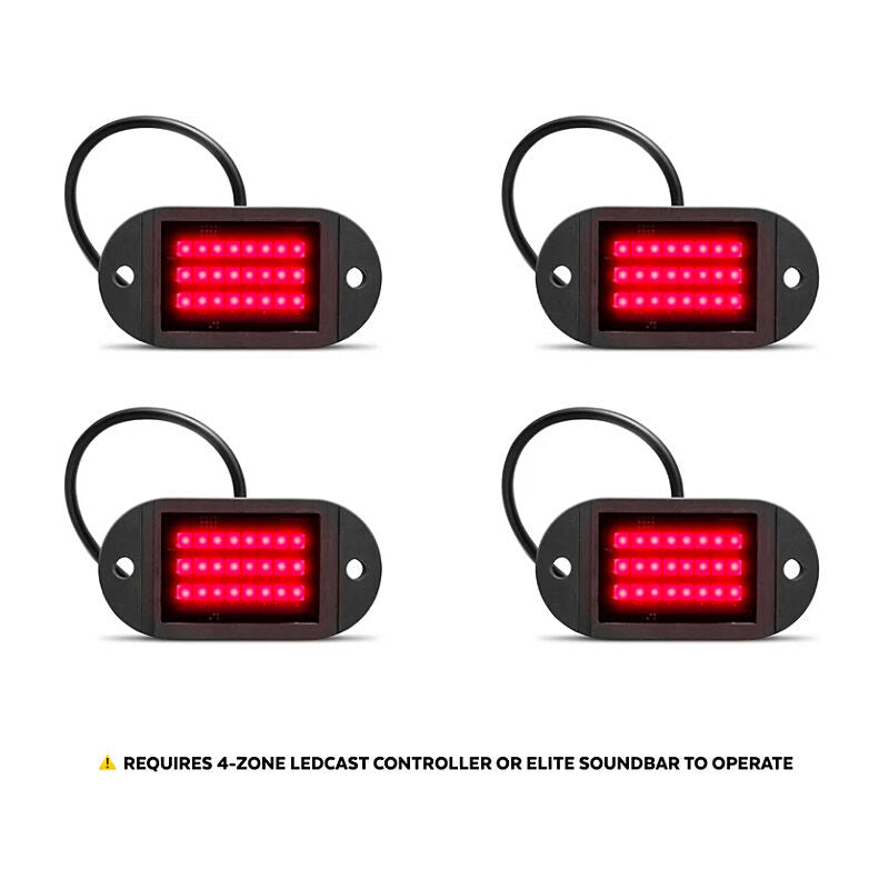 EcoXgear SEI-RCK4AU - RGB Rock Lights 4PK