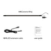 ECOXGEAR SoundExtreme 4ft LED Whip