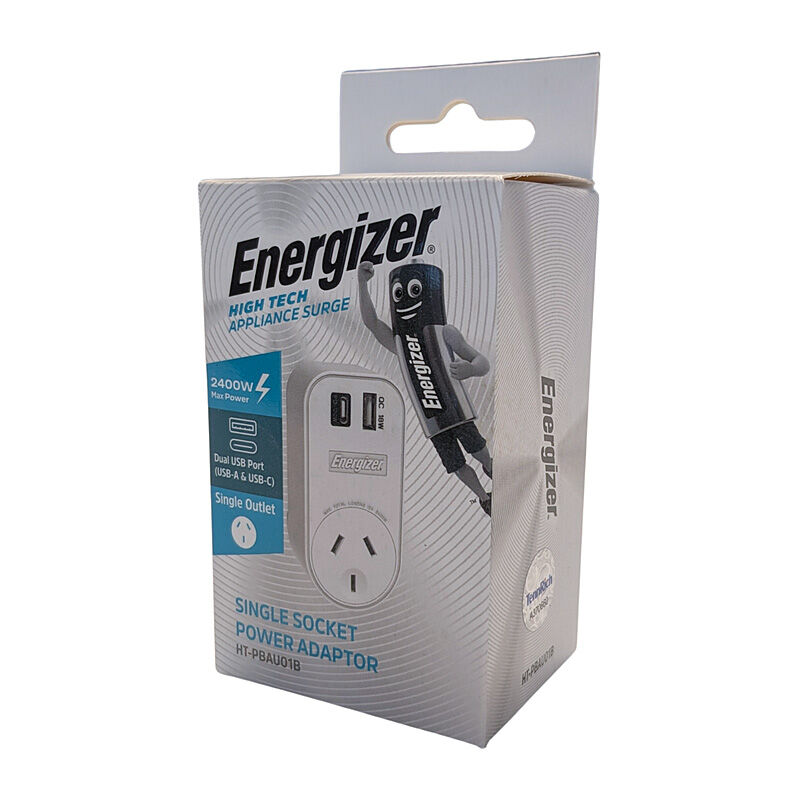 Energizer HT-PBAU01B - 1-Port Wall Adapter