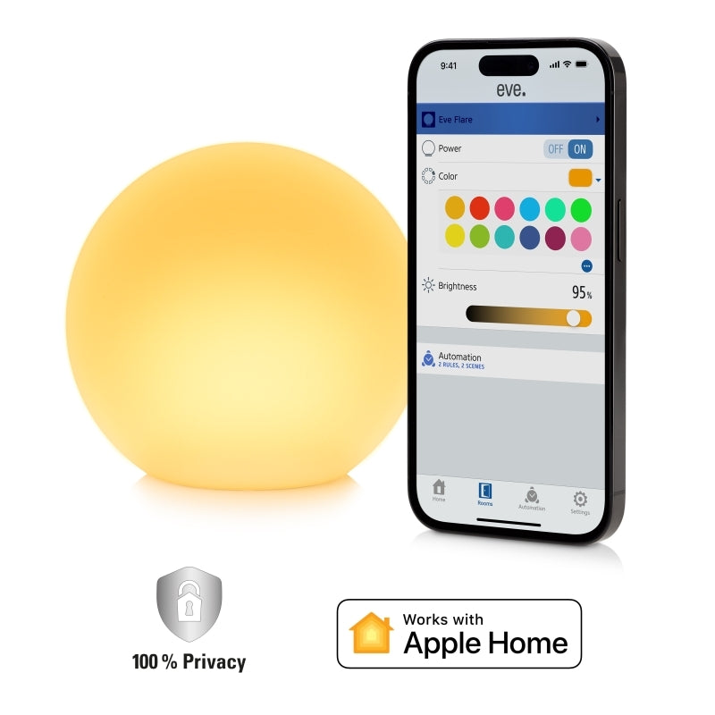 EVE Flare - Portable Smart LED Lamp with Apple HomeKit technology