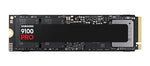 Samsung 9100 PRO 4TB PCIe Gen5 NVMe SSD 14800MB/s 13400MB/s R/W 2200K/2600K IOPS 2400TBW 1.5M hrs V-NAND TLC AES 256-bit Encryption 5yr wty