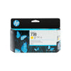 HP #738 130ml Yell Ink 498N7A