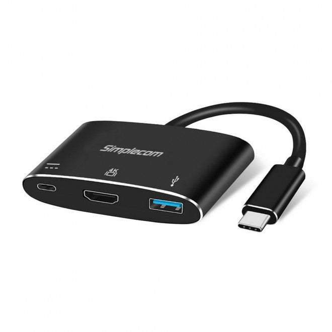 (LS)Simplecom DA310 USB 3.1 Type C to HDMI USB 3.0 Adapter with PD Charging (Support DP Alt Mode and Nintendo Switch)