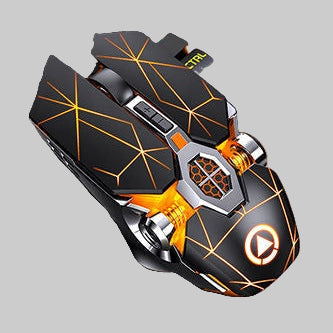 A9 Wireless Gaming Mouse 7-Colour Breathing Backlit 6-Button