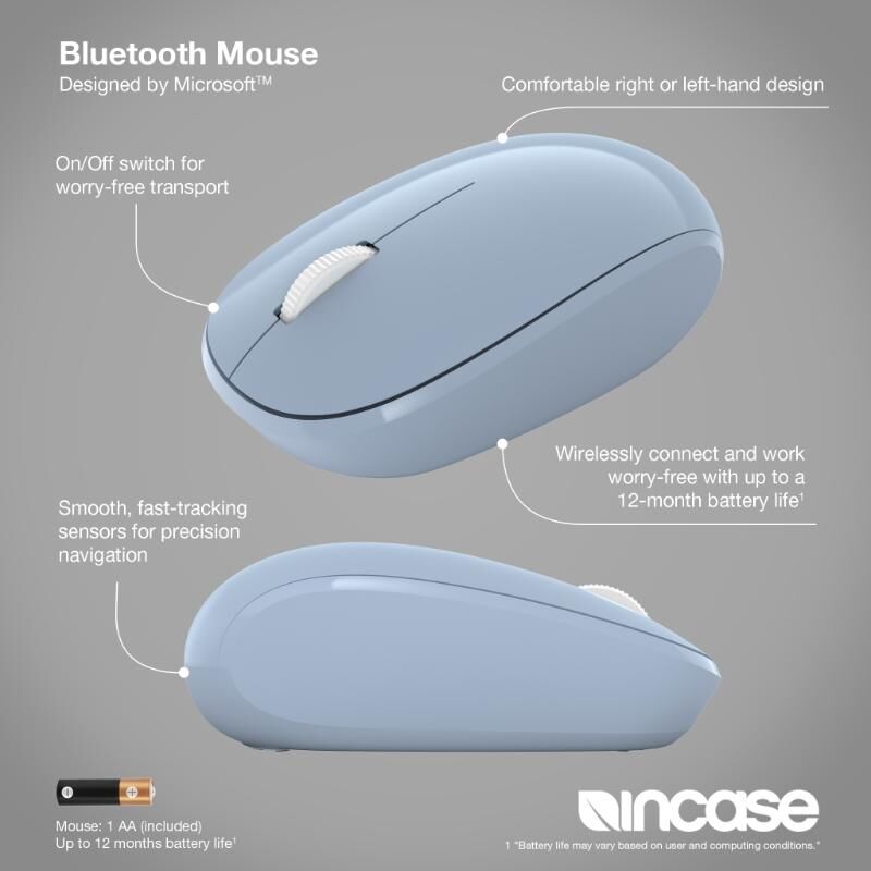 Incase Bluetooth Mouse Blue