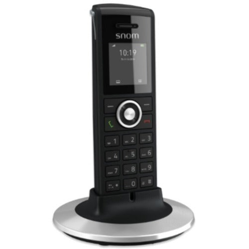 Snom M25 (UKL), TFT color display, 75 hours standby, 21‑key layout, Included 2 × AAA rechargeable batteries