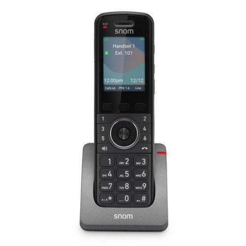 Snom M55 Pro DECT Handset (UK), DECT 6.0 wireless technology, Indoor range up to 50m, HD audio, Integrated Bluetoot, 2.4' 240 × 320 TFT color display