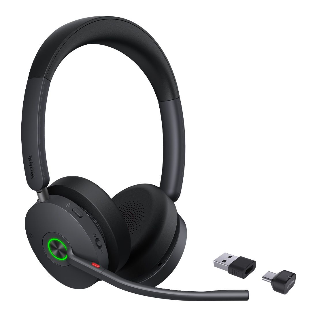 Yealink BH74 UC USB-C/A Bluetooth Headset, Active Noise Cancellation, 6 Mic,  Acoustic Shield, Wireless range 50 m, talk time of up to 32 hours
