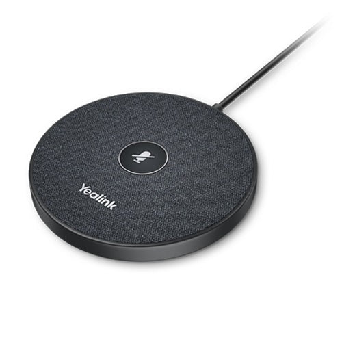 Yealink VCM35 Pro wired microphone, built-in 3-microphone array, 360° coverage, Acoustic Echo Canceling and Noise Proof Technology
