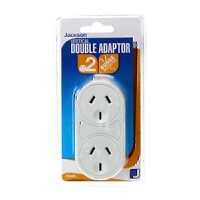 Jackson Double Adaptor Surge - Soundz Store AUSTRALIA