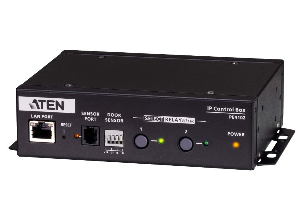 Aten 2 Port 1U 10A Smart PDU with outlet control, 2xC13 Outlets, 100 - 240 VAC, Two-level password security, Remote authentication support: RADIUS