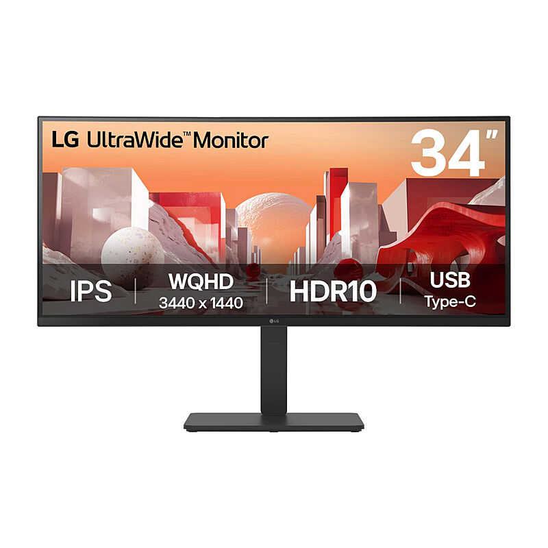 LG 34BA75QE-B.AAU - 34'' UltraWide QHD Monitor