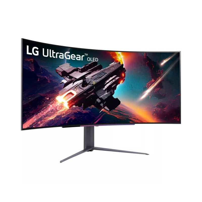 LG 45'' UltraGear 45GS96QB-B WQHD OLED Curved Gaming Monitor - 3440 x 1440 (21:9) / 0.03ms / 240Hz