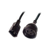 Lindy 1 m IEC C14 to 3-pin Power Cable - Soundz Store AUSTRALIA