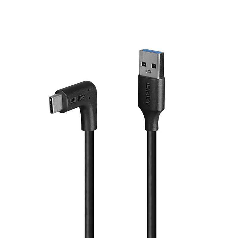 Lindy 1m USB 3.2 A to C, R/A