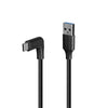 Lindy 1m USB 3.2 A to C, R/A