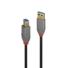 Lindy 0.5m USB-A 3.0 to USB-B Cable - Anthra Line - Soundz Store AUSTRALIA