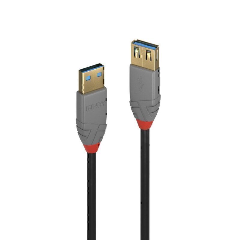 Lindy 3m USB-A 3.0 Extension Cable - Anthra Line - Soundz Store AUSTRALIA