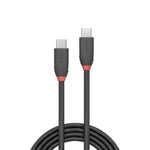 Lindy 1.5m USB-C 3.1 Cable 3A - Black Line