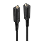 Lindy 50m Fibre Optic Hybrid Micro-HDMI 2.0 18G Cable