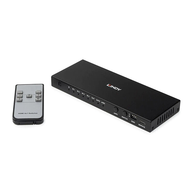 Lindy 4 Port HDMI 8K60 Switch with eARC