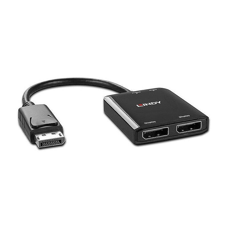 Lindy LIN38430 2 Port DisplayPort 1.2 MST Hub